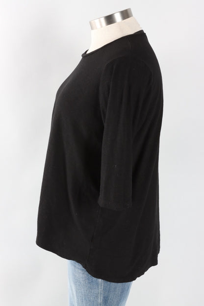 Fawbush's Only! Boxy Hi-Low Tee - Black