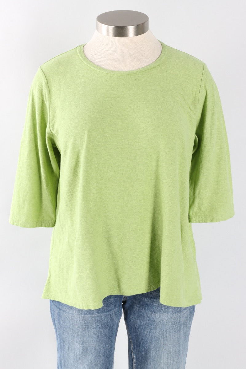 Fawbush's Only! Boxy Hi-Low Tee - Verde