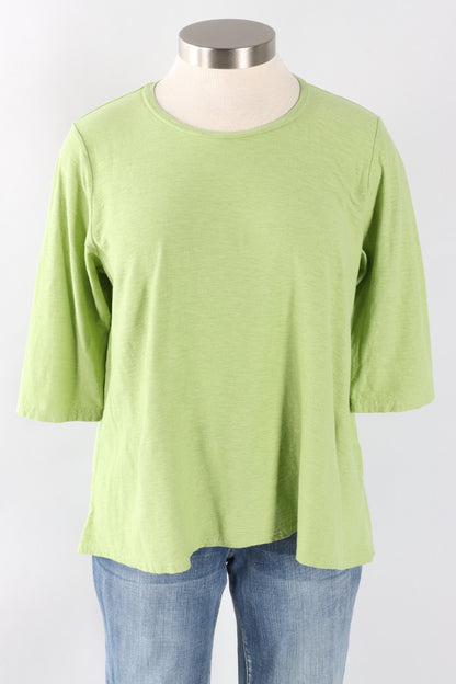 Fawbush's Only! Boxy Hi-Low Tee - Verde