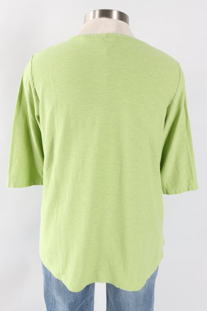 Fawbush's Only! Boxy Hi-Low Tee - Verde