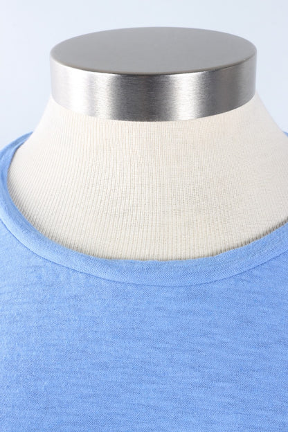 Fawbush's Only! Boxy Hi-Low Tee - Forget Me Not