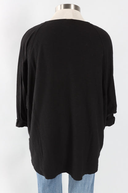 Fawbush's Only! Osize V-Neck - Black
