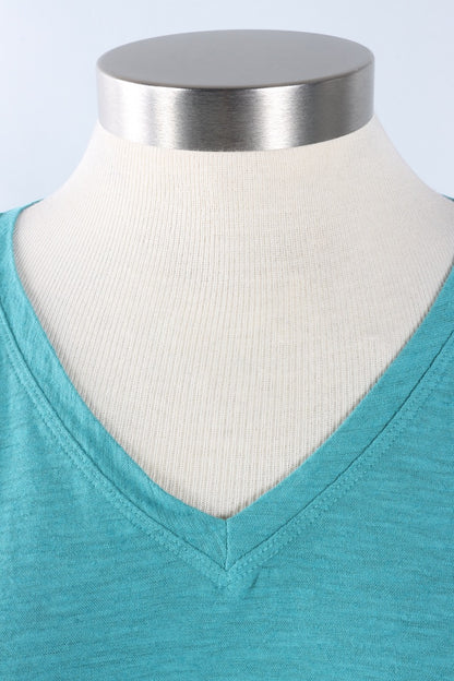 Fawbush's Only! Osize V-Neck - Riviera
