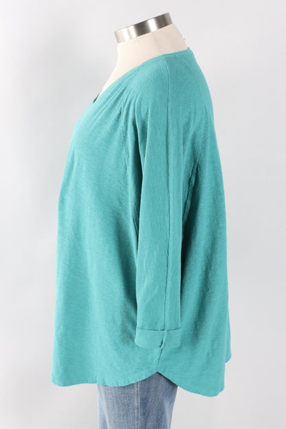 Fawbush's Only! Osize V-Neck - Riviera