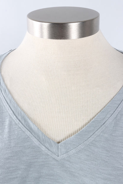 Fawbush's Only! Osize V-Neck - Overcast