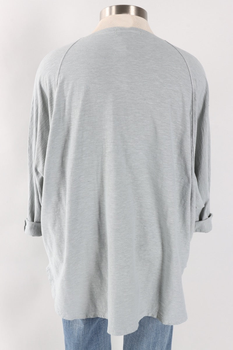 Fawbush's Only! Osize V-Neck - Overcast