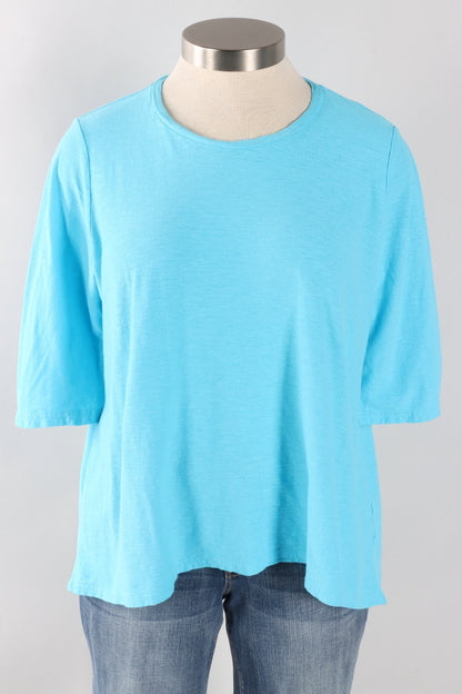 Fawbush's Only! Boxy Hi-Low Tee - Atoll