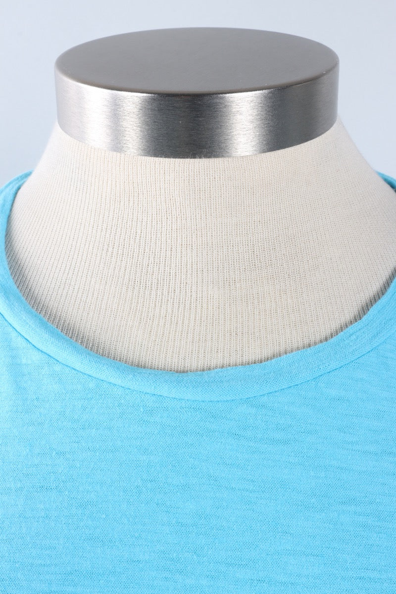 Fawbush's Only! Boxy Hi-Low Tee - Atoll