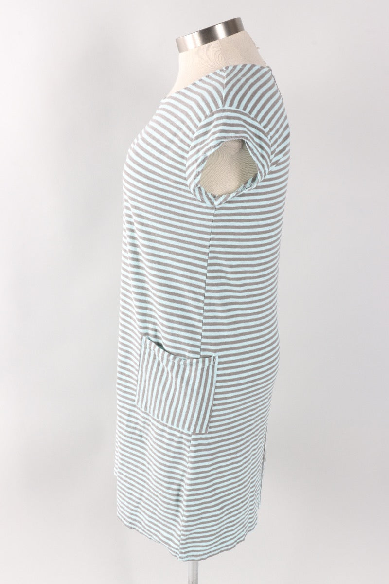 T-Shirt Dress - Fountain Stripe