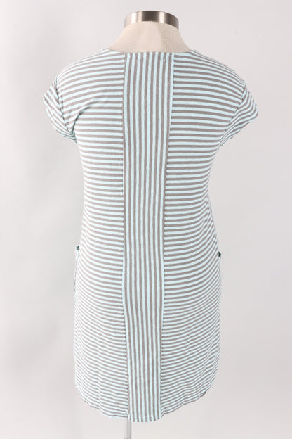 T-Shirt Dress - Fountain Stripe