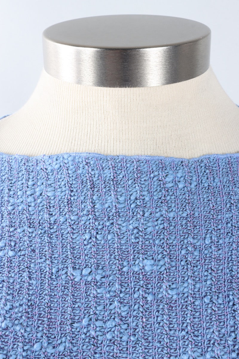 Osize Pocket Pullover - Forget-me-not Sweater Knit