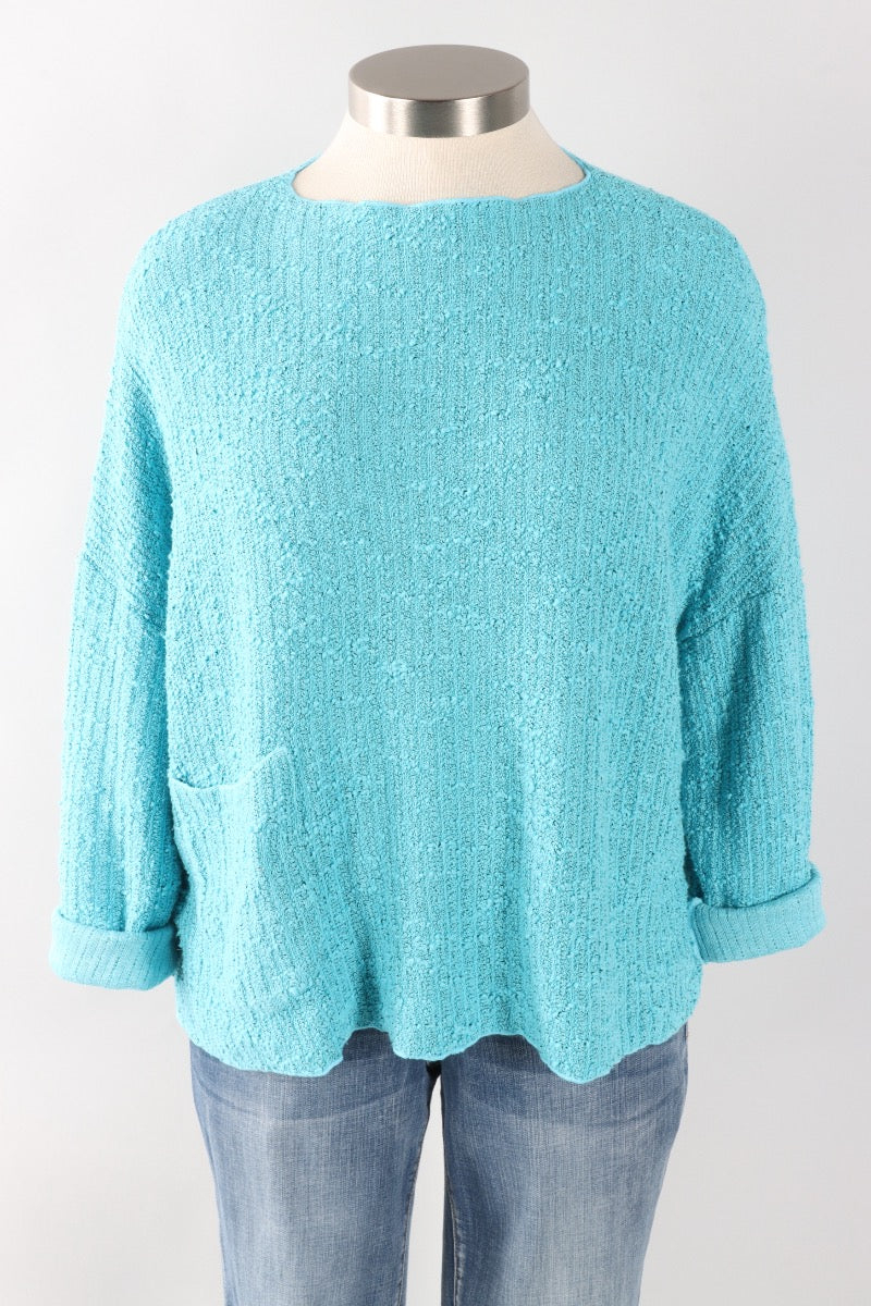 Osize Pocket Pullover - Atoll Sweater Knit