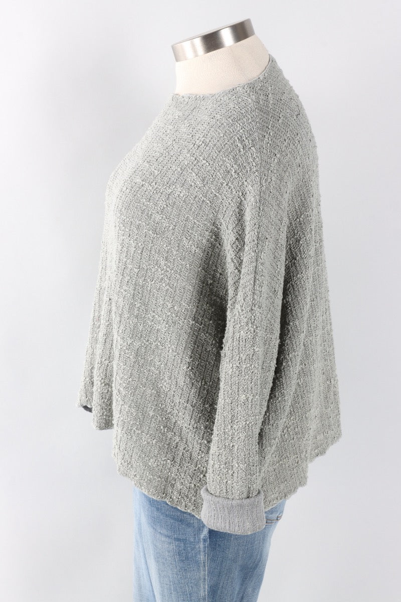 Osize Pocket Pullover - Overcast Sweater Knit