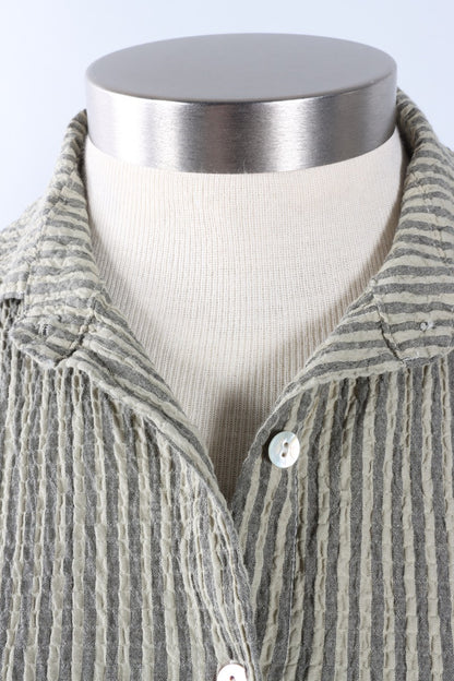 Easy Shirt - Balsam Stripe Crinkle
