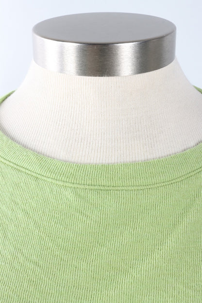 Raw Edge Top - Verde
