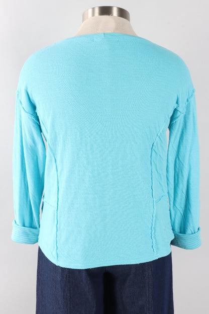 Raw Edge Top - Atoll