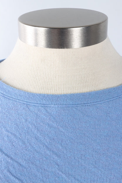 Raw Edge Top - Forget-me-not