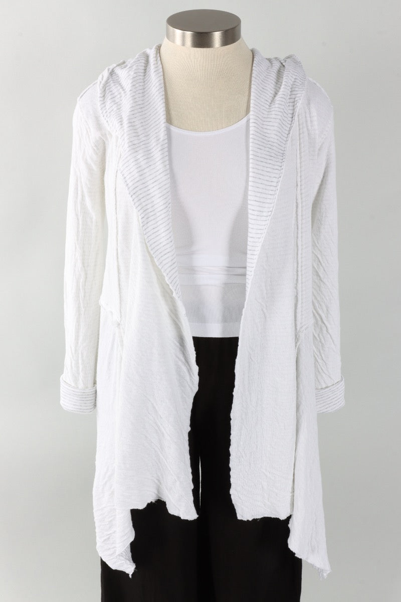 Hooded Jacket - White