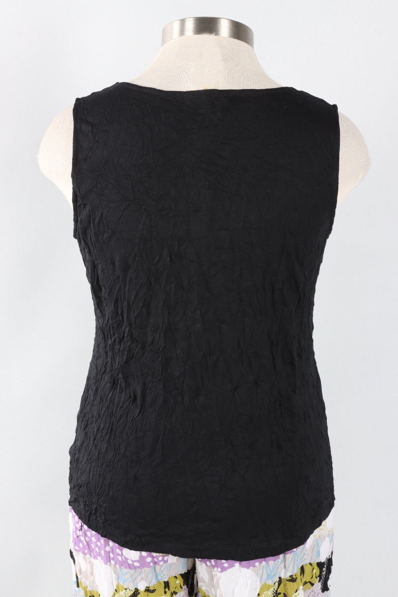 Alia Short Tank - Black