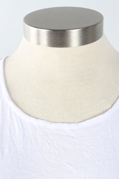 Alia Short Tank - White