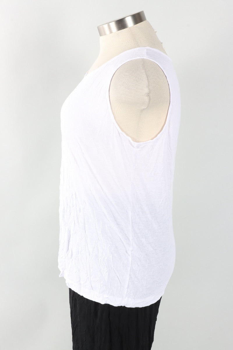 Alia Short Tank - White