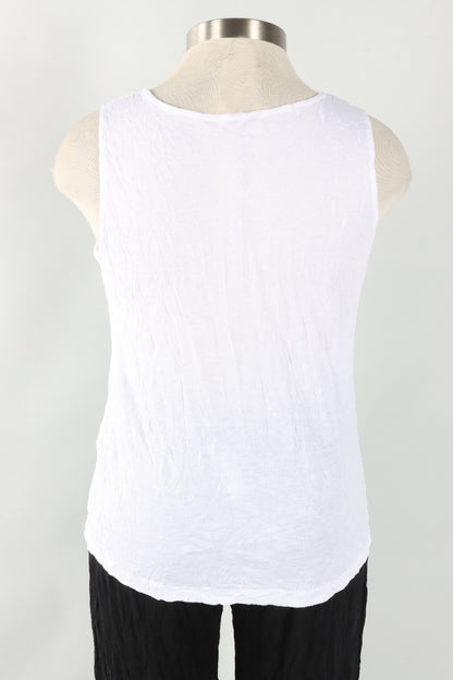 Alia Short Tank - White