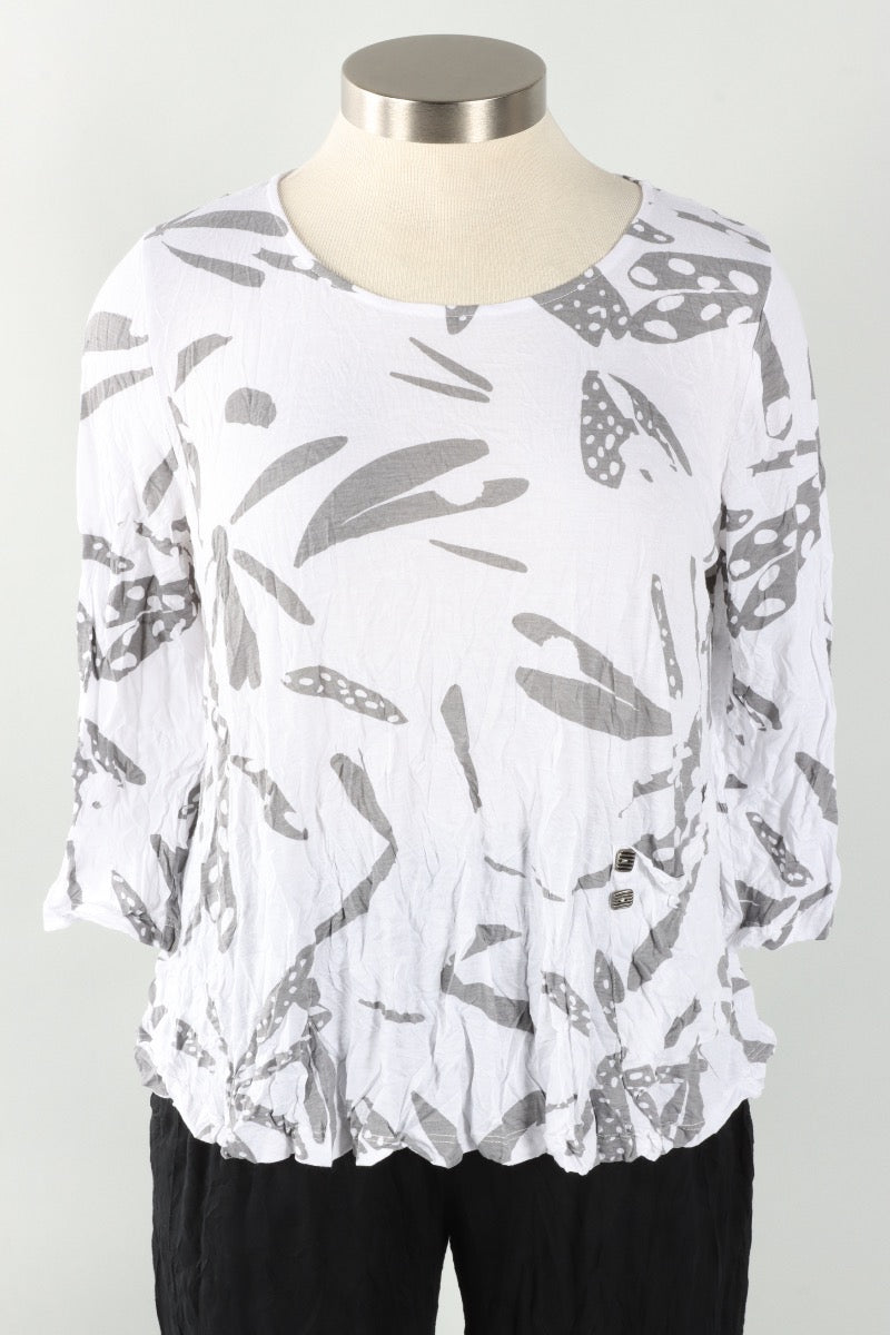 Gizel Top Plus - White