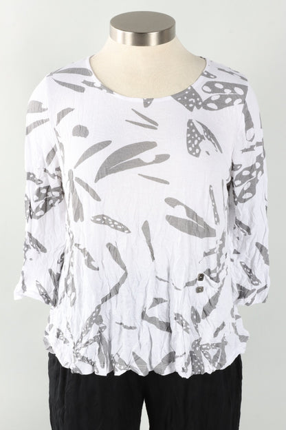 Gizel Top Plus - White