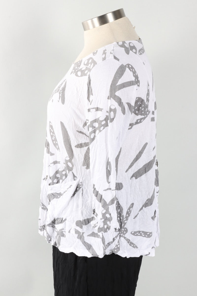 Gizel Top Plus - White