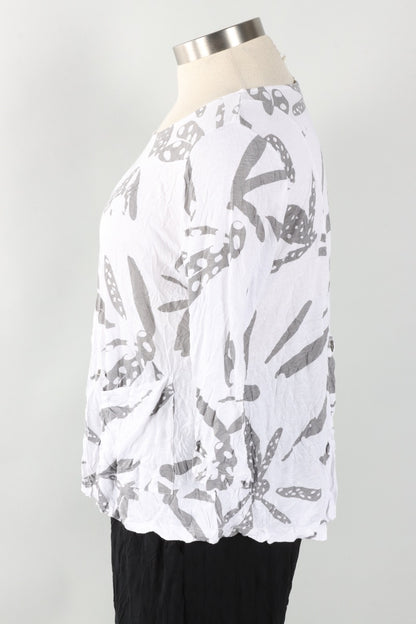Gizel Top - White