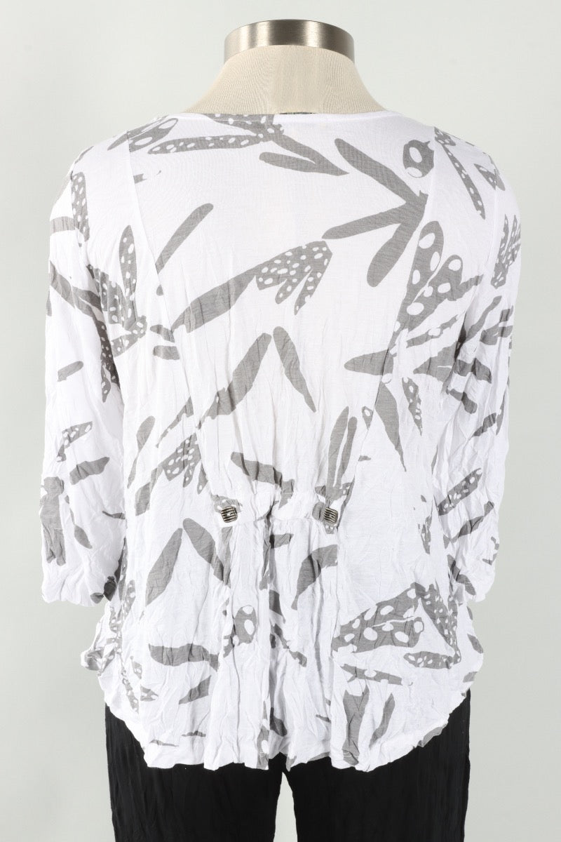 Gizel Top - White