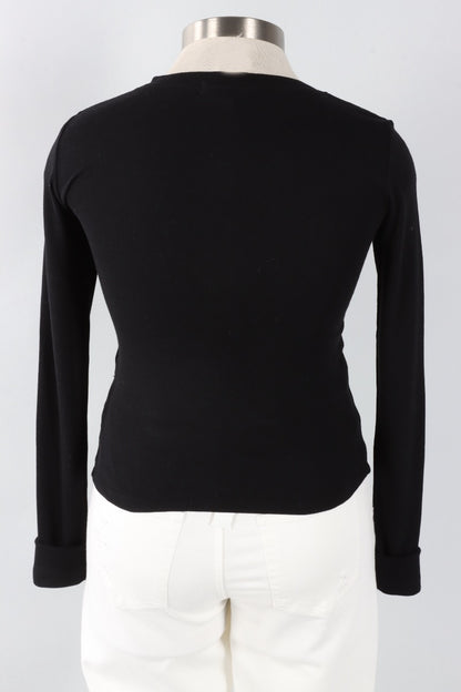 Long Sleeve Thermal Top - Black