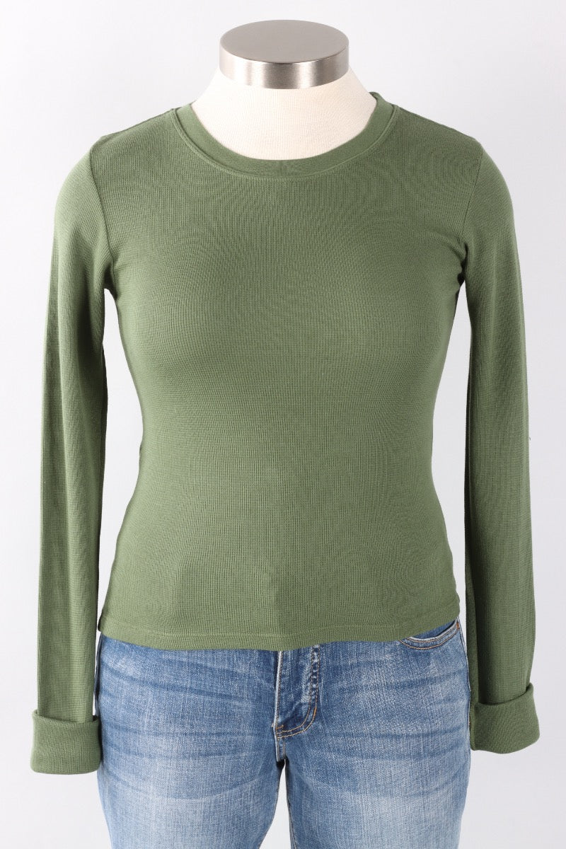Long Sleeve Thermal Top - Forest