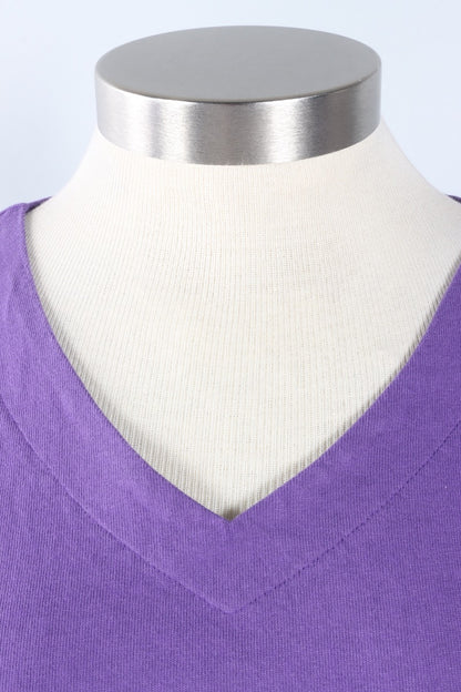 Crop V Neck - Verbena