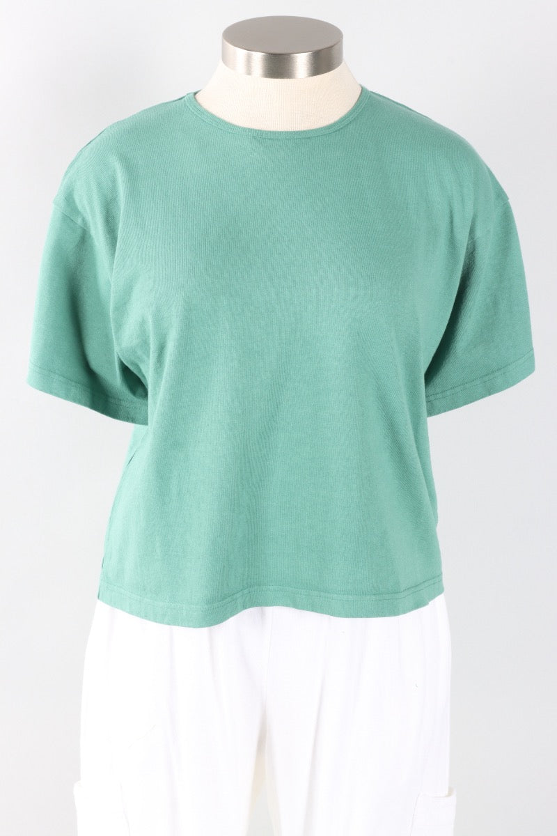 Short Sleeve Crop Crew - Turaco
