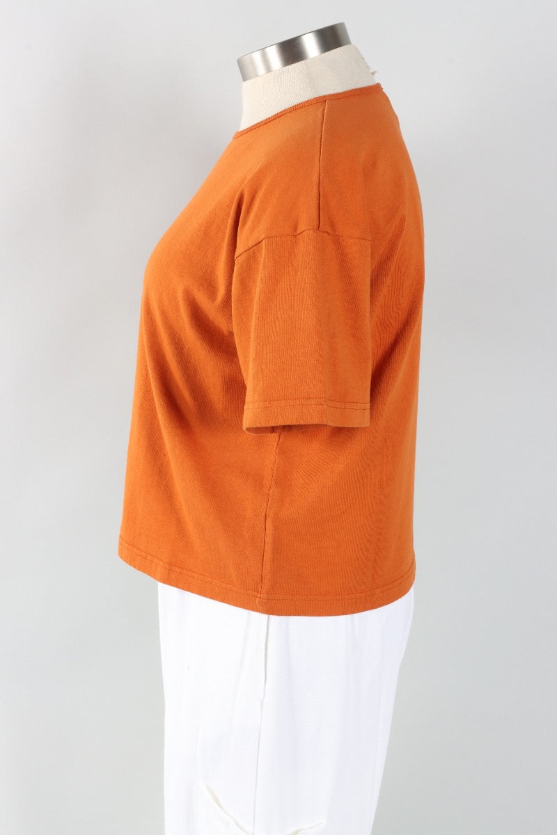 Short Sleeve Crop Crew - Koi