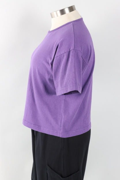 Short Sleeve Crop Crew - Verbena