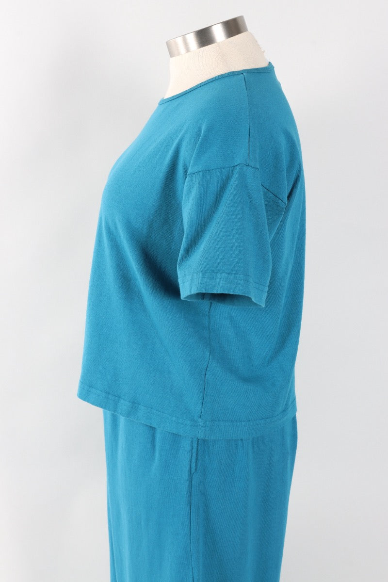 Short Sleeve Crop Crew - Demoiselle