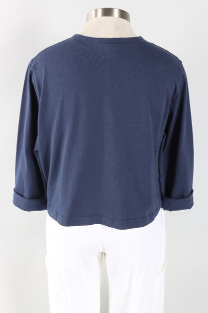 Crop V-Neck Cardigan - Stargaze