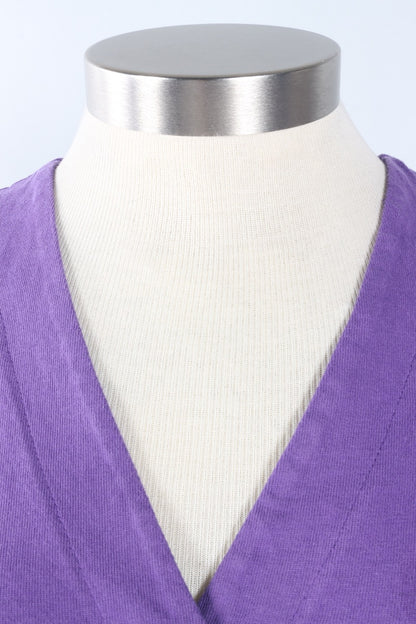 Crop V-Neck Cardigan - Verbena
