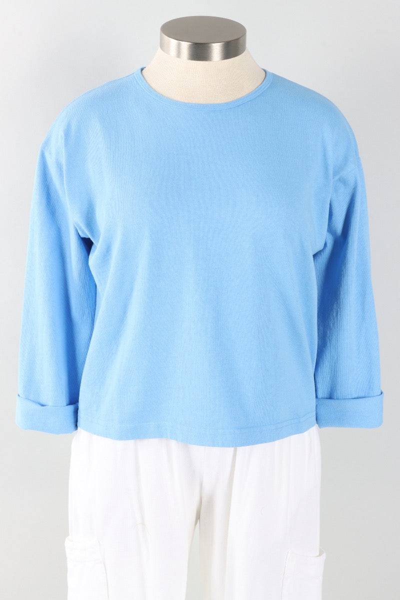 Long Sleeve Crop Crew - Estero