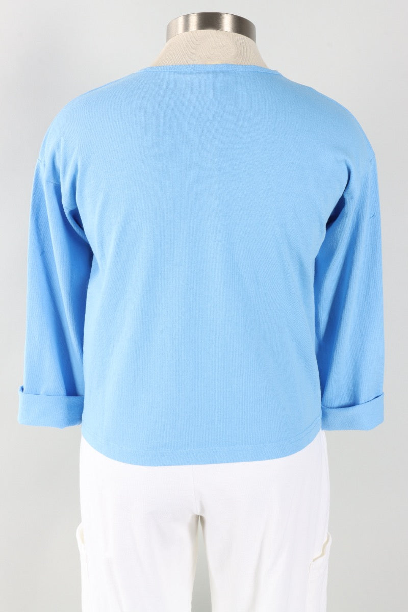 Long Sleeve Crop Crew - Estero