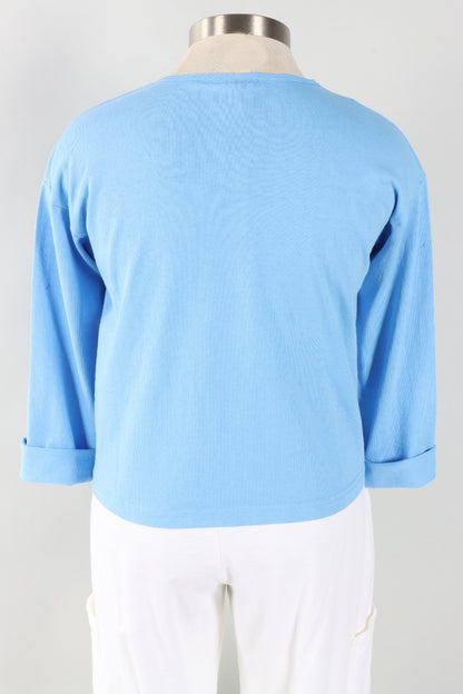 Long Sleeve Crop Crew - Estero