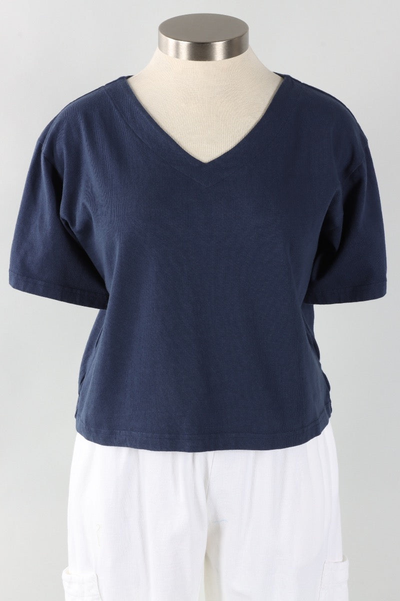 Crop V Neck - Stargaze