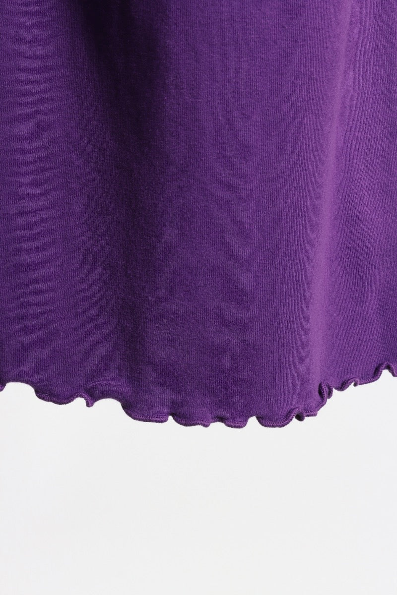 Lettuce Edge Crop Pant Plus - Violet