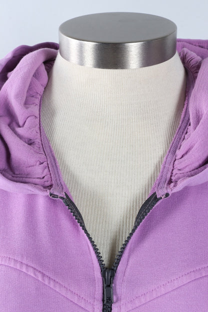 Long Hoodie Jacket - Tulip
