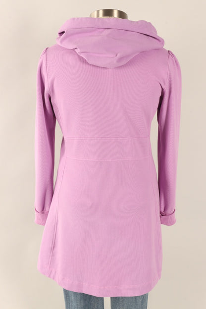 Long Hoodie Jacket - Tulip