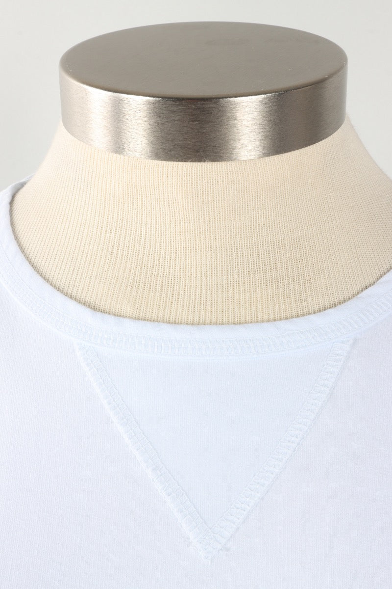 Stretch Terry Sweatshirt - Powder Blue