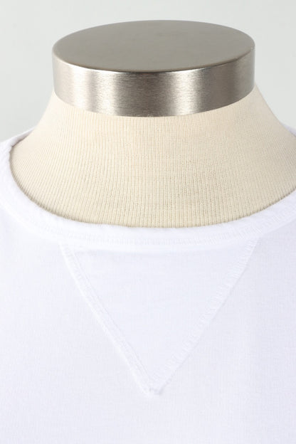 Stretch Terry Sweatshirt - White