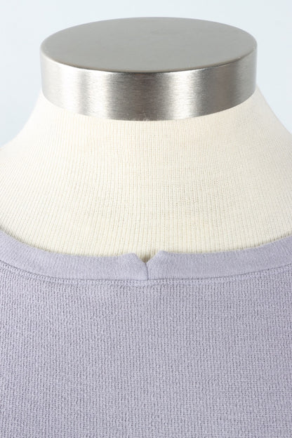 Drop Shoulder Top - Platinum